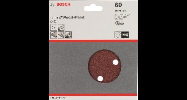 Bosch - 5-delige schuurbladenset 150 mm, 60