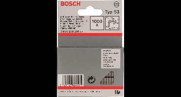 Bosch - Niet met fijne draad type 53 11,4 x 0,74 x 10 mm
