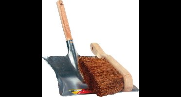 Vero Stoffer en Blik - Verzinkt - Veger met kokoshaar