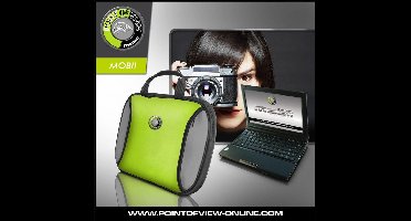 Point of View Nina - Laptophoes - 10.2 inch / Neon Groen