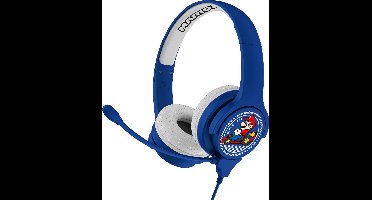 Super Mario - koptelefoon - afneembare microfoon - volumebegrenzing - verstelbaar