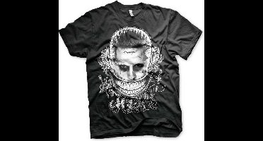 DC Comics Suicide Squad Heren Tshirt -M- Joker - Damaged Zwart