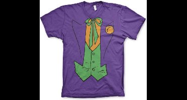 DC Comics Batman Heren Tshirt -M- The Joker Suit Paars