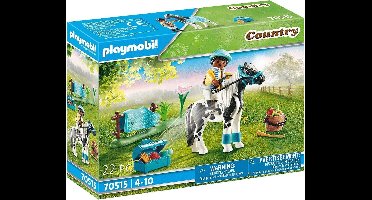 PLAYMOBIL Country Verzamelpony 'Lewitzer' - 70515