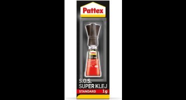 Pattex S.O.S. super secondelijm mini tube 1g