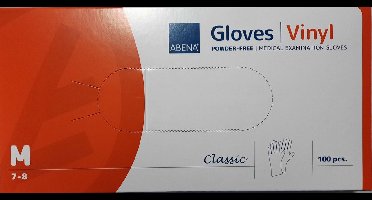 Handschoen Vinyl MEDIUM, 100 st.