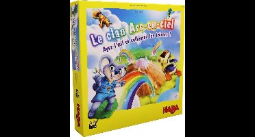 Haba Behendigheidsspel Regenboogbende (Franstalige doos met Nederlandse Handleiding)