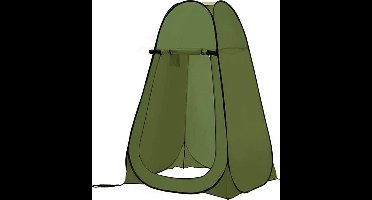 FEDEC Douche tent - Pop-up 1-Persoons Tent - Omkleed tent - Groen - 176 x 92 x 92cm