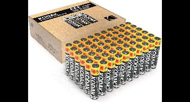 Kodak Xtralife - AAA Alkaline batterijen - 60 stuks