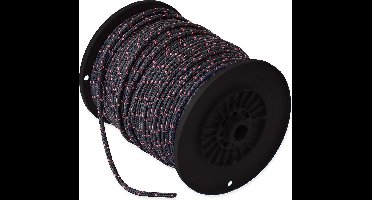 Trimlijn zwart roze rol 70 meter x 6 mm