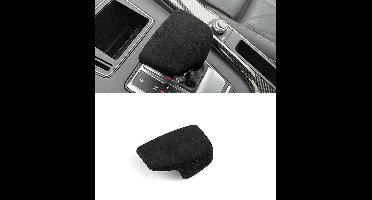 Zwart Suede Alcantara sport pook versnellingspook automaat kap geschikt voor Audi A4 S4 A5 S5 SQ5 Q5 SQ7 Q7 s-tronic Luxe Lederen Gear Shifter 4M1 713 139F