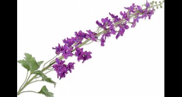 Silk-ka Kunstbloem Delphinium Tak Paars-Lila 127 cm