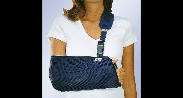 Orliman armdraagdoek mitella Blue 3 - Large - onderarm lengte > 42 cm