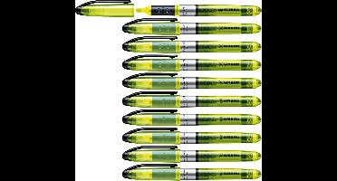 STABILO NAVIGATOR - Markeerstift - Markeert Tot De Laatste Druppel - Geel - Doos 10 stuks
