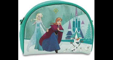 Disney Frozen Cosmetic Tas - Elsa & Anna - Pouch Make-up Tasje voor Meisjes - 17 x 14cm - Perfect Cadeau voor Frozen Fans