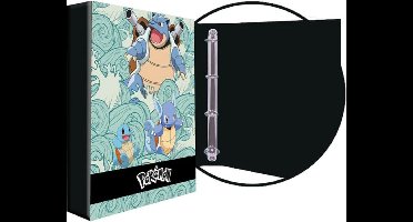 Pokemon - Squirtle Wartotle Blastoise Evolution - A4 Ringband Multomap - 4-rings