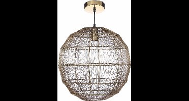 Mica Decorations Castor Hanglamp - Ø40 cm - Metaal - Goud