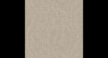 Bazaar - Linnenlook - Behang - Bohemian - Wanddecoratie - Vliesbehang - Bruin - 0,53 x 10 M.