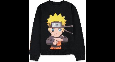 Naruto - Naruto Hand Sign Sweater/trui kinderen - Kids 170 - Zwart