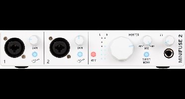 Arturia MiniFuse 2 White - USB audio interface, wit