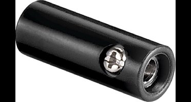 Bananenplug contra zwart