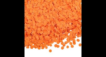 Wefiesta Confetti 100 Gram 1 Cm Papier Oranje