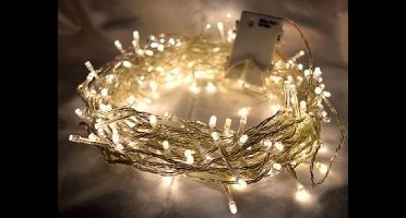 Groenovatie LED Kerstverlichting Op 3xAA Batterijen - Warm Wit - 2 Meter - 20 Lampjes