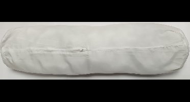 Guling Bantal Pollo Java Kapok Mini 300gr. Met bijvulrits Maat: 45xØ15-20cm.100% natuurlijk hypoallergeen original bantal/kussen Kpok™. Ergonomisch - Ortho Vital™ Rolkussen voor rug, nek, knieën of heupen. Voor Zij & Rugligging, goeling, bolster#