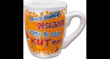 Cartoonmok - Geslaagd kut
