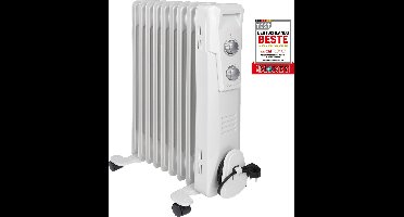 Clatronic RA 3736 - oliegevulde radiator - 9 ribben - 2000 Watt