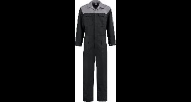 Top Rock Overall OVK2KL-002 (100% KATOEN) - Zwart/Grijs - 64