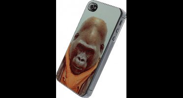 Xccess Metal Cover Apple iPhone 4/4S Funny Gorilla