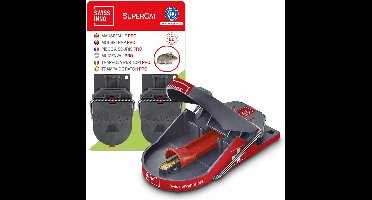 Swissinno SuperCat Pro Muizenval Functies: Lokstof 2 stuk(s)