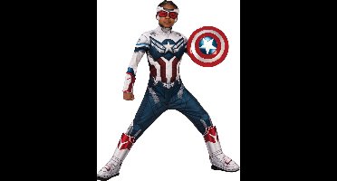 Verkleedpak Kind Falcon and Winter Soldier Deluxe Captain America Maat 116-128