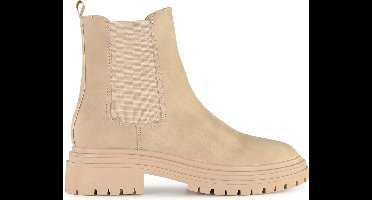 POSH by Poelman LOT Dames Chelsea Laarzen - Beige - Maat 40