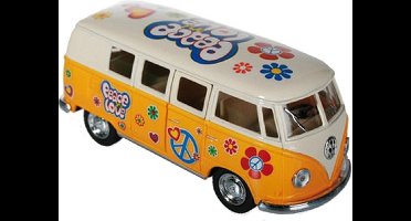 VW model busje geel