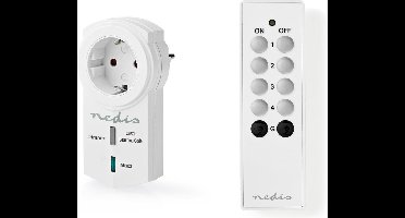 4x Stekker met afstandsbediening - IP20