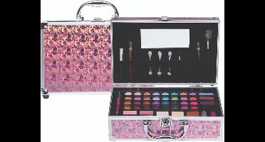 Casuelle - Make-Up Koffer - Roze/Holografisch