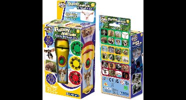 Brainstorm - Funny Animals Torch and Projector - zaklamp grappige dieren