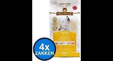 4x Wolfsblut - VetLine Skin - Hondenvoer Droogvoer - 2 kg