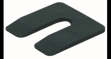 Uitvulplaatjes 3Mm 50X50mm Zwart Knst Zak A 48 St - 48 stuks