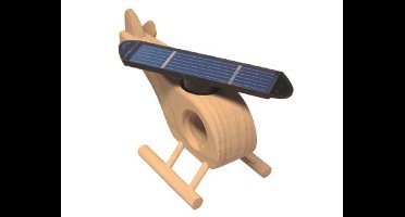 Houten helikopter - naturel