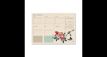 Grupo Erik - Japanese A4 Weekly German Planner - Multicolours