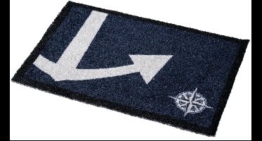 ARC Scheepsmat Anker 60x40 cm - Blauw