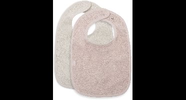 Jollein Slab Badstof Silk Rose/Sand (2pack)