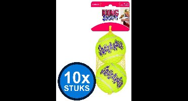 10x Kong - Air squeakair tennis ball L 2st