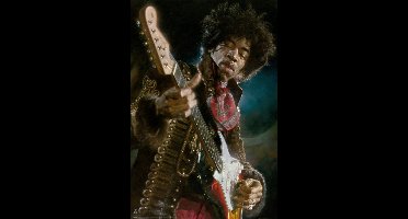 Poster Sebastian Kruger - Jimi Hendrix 61x91,5cm
