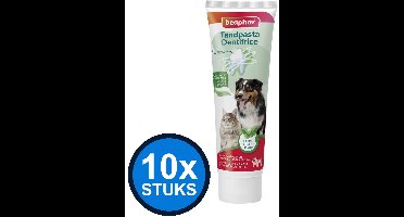 10x Beaphar - tandpasta pepermunt&peterselie 100gr - Dierenverzorging
