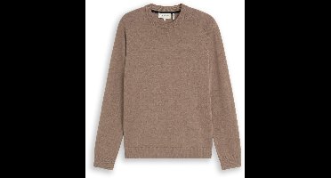 Tom Tailor - Gebreide trui met zijde - Maat M - Driftwood Taupe