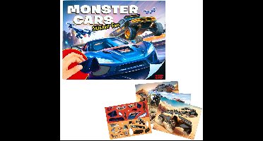 Depesche - Action World Monster Cars Sticker Fun